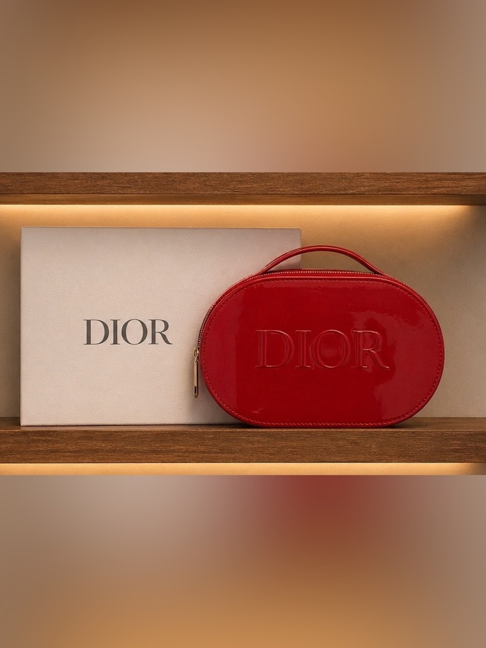 Dior 10-piece Beauty Set w/ Red Pouch, Lipstick & MORE…YOU GET EVERYTHING!
